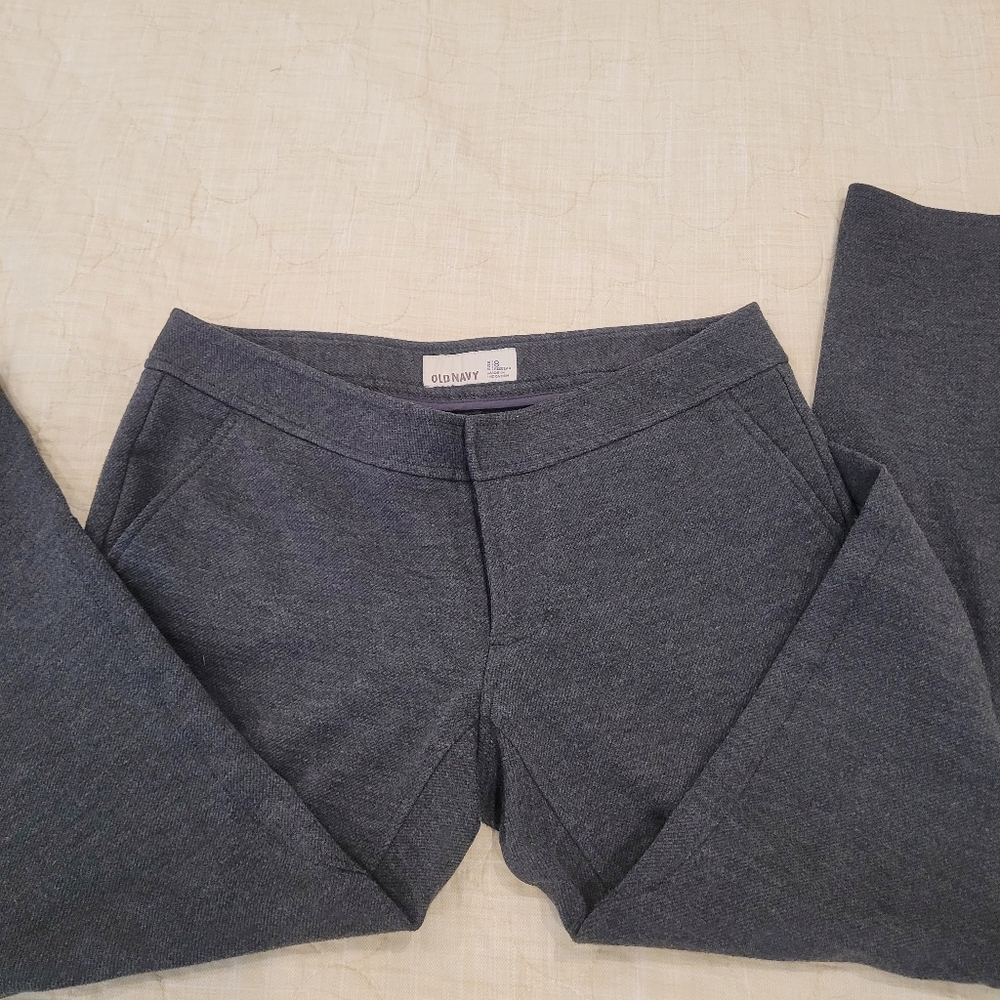 Old Navy Dark Grey Pont Pants Size 8R